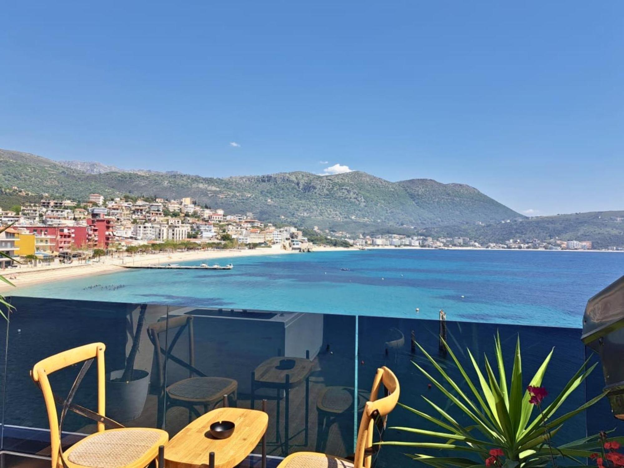 Rea Boutique Hotel Himare Bagian luar foto